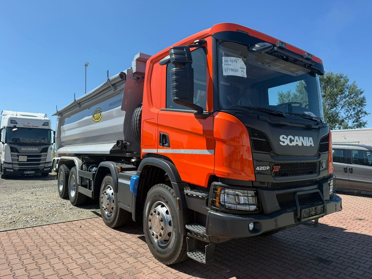 Scania P 420 8x4 Kipper Meiller Euro 6 - Truk skip loader: gambar 2 Scania P 420 8x4 Kipper Meiller Euro 6 - Truk skip loader: gambar 2