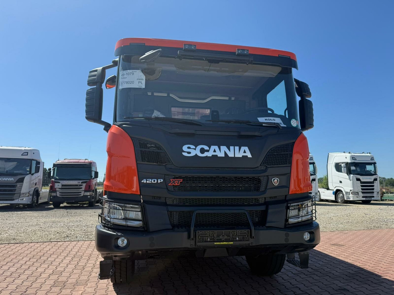 Scania P 420 8x4 Kipper Meiller Euro 6 - Truk skip loader: gambar 4 Scania P 420 8x4 Kipper Meiller Euro 6 - Truk skip loader: gambar 4