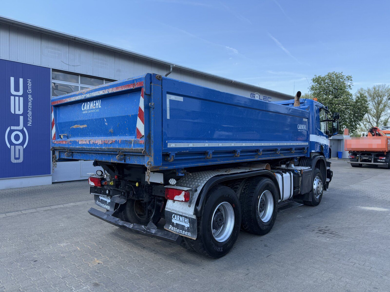 Scania P 450 6x4 Dreiseitenkipper DAUTEL - Truk jungkit: gambar 4 Scania P 450 6x4 Dreiseitenkipper DAUTEL - Truk jungkit: gambar 4