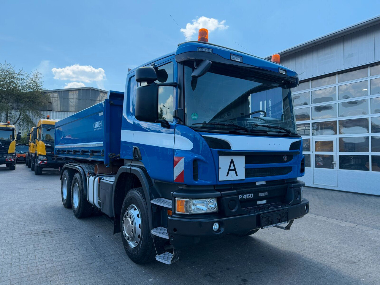 Scania P 450 6x4 Dreiseitenkipper DAUTEL - Truk jungkit: gambar 1 Scania P 450 6x4 Dreiseitenkipper DAUTEL - Truk jungkit: gambar 1