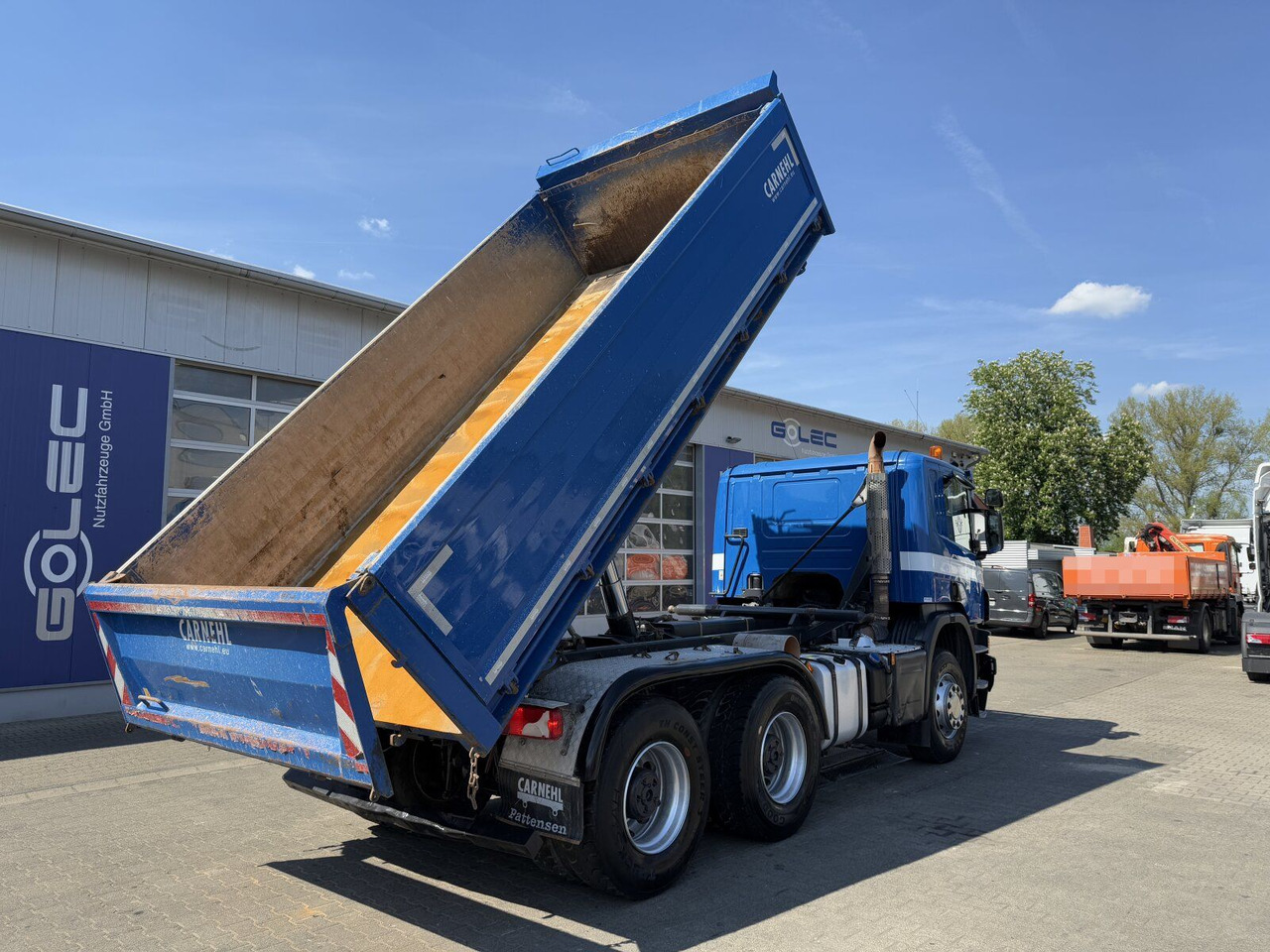Scania P 450 6x4 Dreiseitenkipper DAUTEL - Truk jungkit: gambar 5 Scania P 450 6x4 Dreiseitenkipper DAUTEL - Truk jungkit: gambar 5