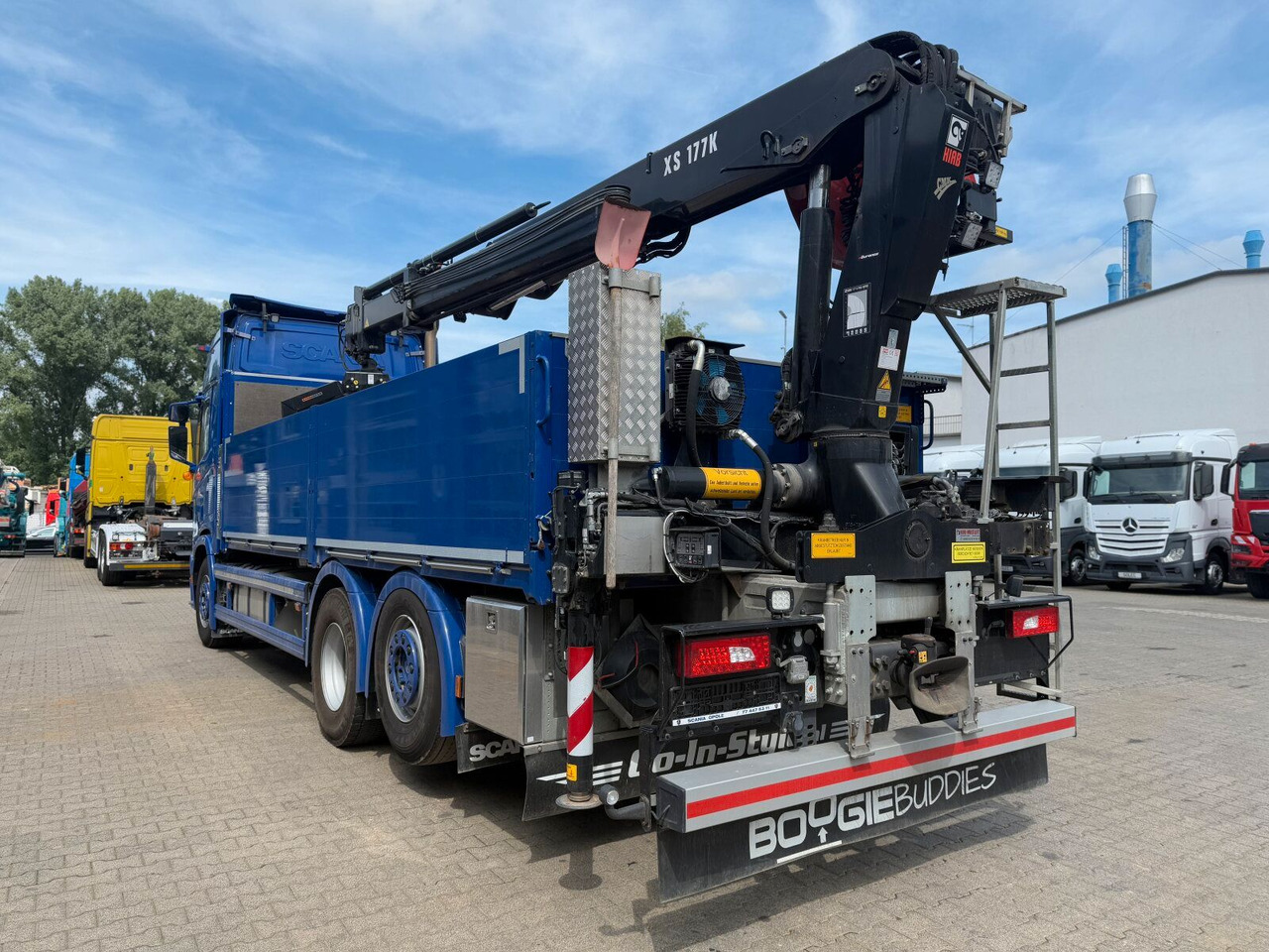 Scania R500 6x2 Pritsche mit Kran HIAB 177K PRO Scania R500 6x2 Pritsche mit Kran HIAB 177K PRO - Truk derek: gambar 5 Scania R500 6x2 Pritsche mit Kran HIAB 177K PRO Scania R500 6x2 Pritsche mit Kran HIAB 177K PRO - Truk derek: gambar 5