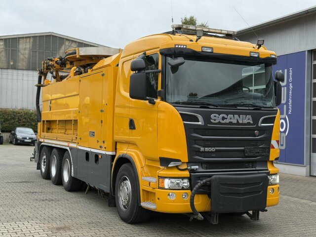 Scania R500 8x4 Kanalreiniger Kombi MÜLLER CM 170 KT - Truk vakum: gambar 1 Scania R500 8x4 Kanalreiniger Kombi MÜLLER CM 170 KT - Truk vakum: gambar 1