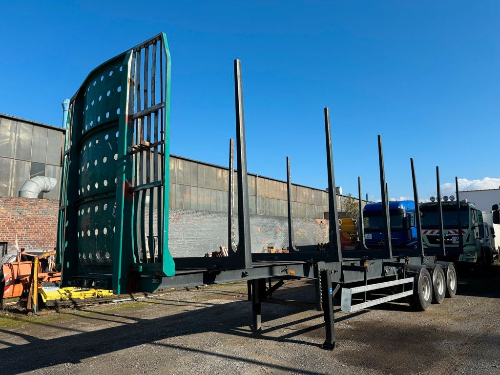 Schwarzmüller HS 3/E Langmaterial Holz 3 Achse 35.000 Kg - Semi-trailer pengangkut kayu: gambar 1 Schwarzmüller HS 3/E Langmaterial Holz 3 Achse 35.000 Kg - Semi-trailer pengangkut kayu: gambar 1