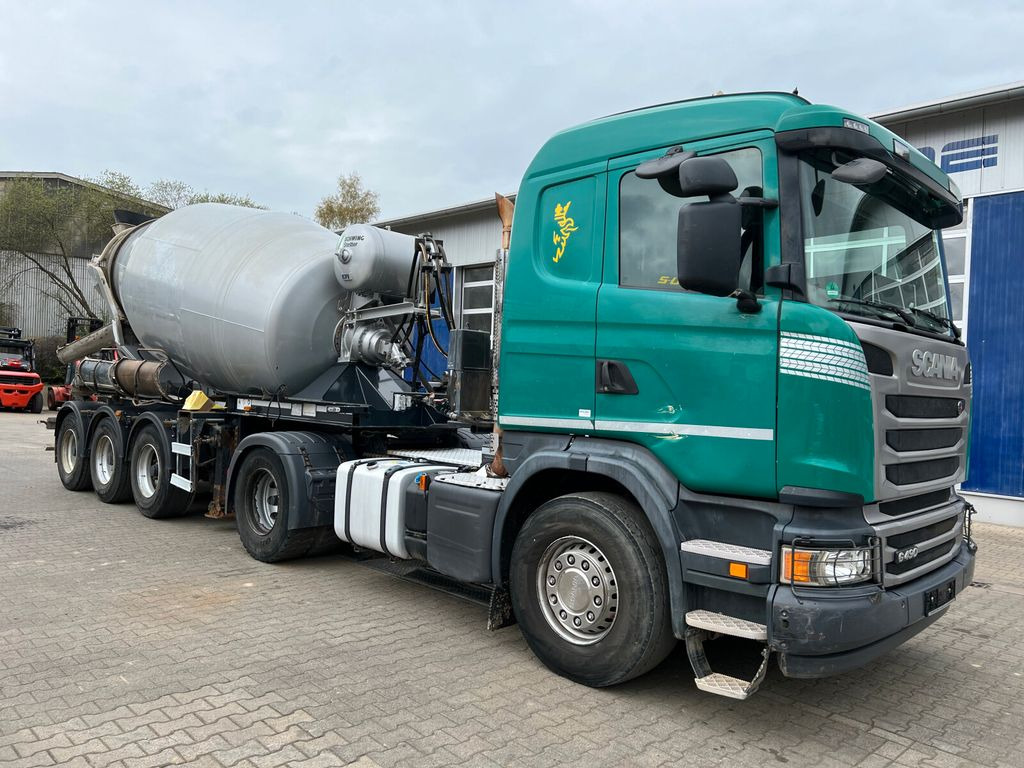Schwing Stetter Betonmischer Auflieger 10 m³ - Semi-trailer mixer beton: gambar 2 Schwing Stetter Betonmischer Auflieger 10 m³ - Semi-trailer mixer beton: gambar 2