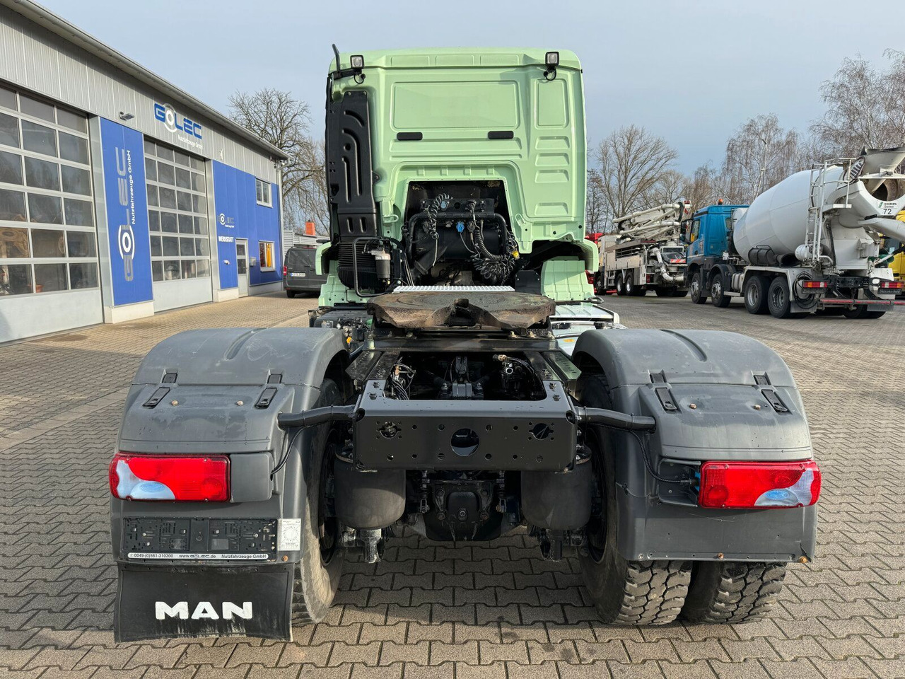 MAN TGS 18.510 4x4 SZM - Kipphyd. Blatt Luft - Tractor head: gambar 5 MAN TGS 18.510 4x4 SZM - Kipphyd. Blatt Luft - Tractor head: gambar 5