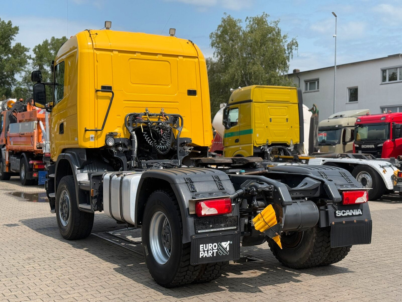 Scania G450 4x4 Euro 6 SZM Kipphydraulik Blatt/ Luft - Tractor head: gambar 5 Scania G450 4x4 Euro 6 SZM Kipphydraulik Blatt/ Luft - Tractor head: gambar 5