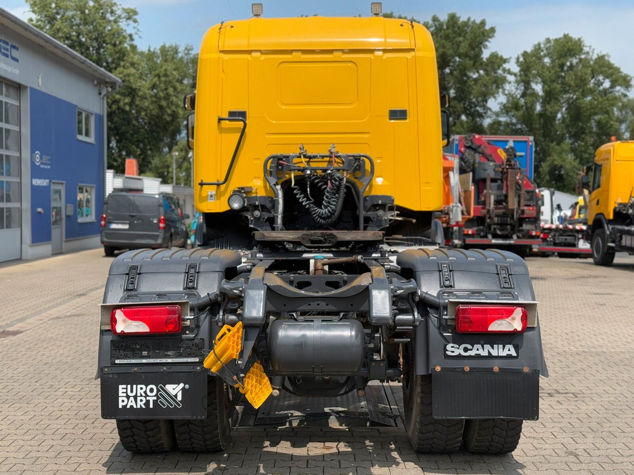 Scania G450 4x4 Euro 6 SZM Kipphydraulik Blatt/ Luft - Tractor head: gambar 4 Scania G450 4x4 Euro 6 SZM Kipphydraulik Blatt/ Luft - Tractor head: gambar 4