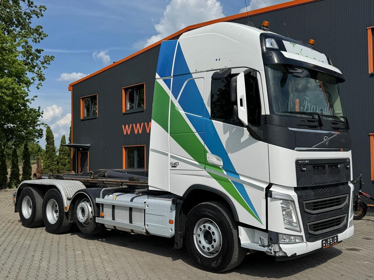 Volvo FH 540 8x4 Abrollkipper MEILLER RK 26.67 - Hook lift: gambar 1 Volvo FH 540 8x4 Abrollkipper MEILLER RK 26.67 - Hook lift: gambar 1