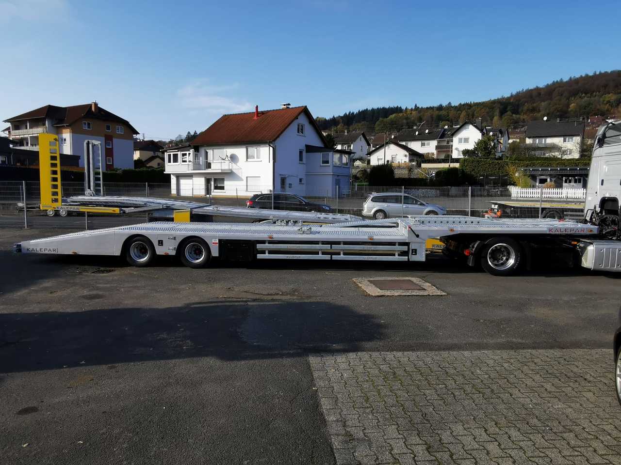 Semi-trailer autotransporter baru KALEPAR KLP 228V3 Bus-Caravan-Car Transporter: gambar 6