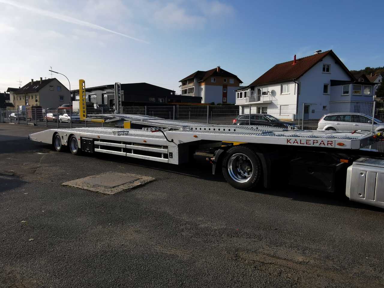 Semi-trailer autotransporter baru KALEPAR KLP 228V3 Bus-Caravan-Car Transporter: gambar 4