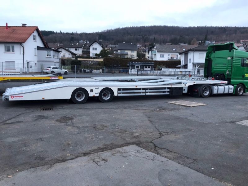 Semi-trailer autotransporter baru KALEPAR KLP 228V3 Bus-Caravan-Car Transporter: gambar 7