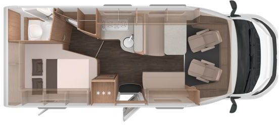 Knaus L!VE TI 650 MF Platinum Selection 140PS - Mobil rumah semi-terintegrasi: gambar 2 Knaus L!VE TI 650 MF Platinum Selection 140PS - Mobil rumah semi-terintegrasi: gambar 2