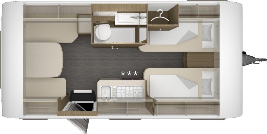 Tabbert Cazadora 460 E 2,3 Auflastung 1800 kg - Karavan: gambar 1 Tabbert Cazadora 460 E 2,3 Auflastung 1800 kg - Karavan: gambar 1