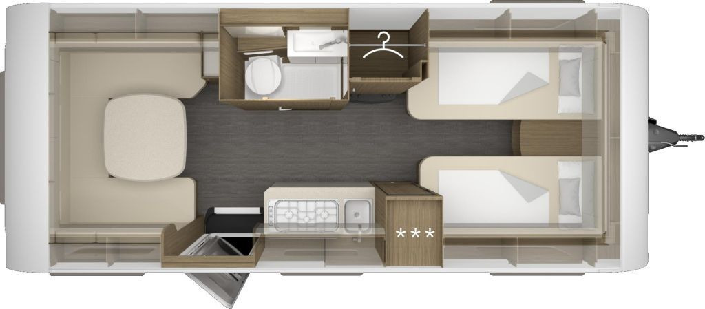 Tabbert Cazadora 550 E 2,3 Alde Warmwasserheizung - Karavan: gambar 2 Tabbert Cazadora 550 E 2,3 Alde Warmwasserheizung - Karavan: gambar 2