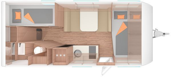 Weinsberg CaraCito 500 QDK Leichter Hagel Dach - Karavan: gambar 2 Weinsberg CaraCito 500 QDK Leichter Hagel Dach - Karavan: gambar 2