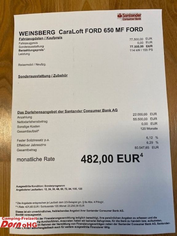 Weinsberg CaraLoft 650 MF Automatikgetriebe Weinsberg CaraLoft 650 MF Automatikgetriebe - Mobil rumah semi-terintegrasi: gambar 3 Weinsberg CaraLoft 650 MF Automatikgetriebe Weinsberg CaraLoft 650 MF Automatikgetriebe - Mobil rumah semi-terintegrasi: gambar 3