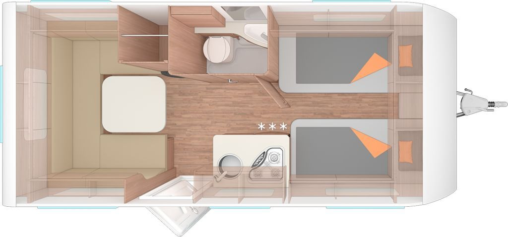 Weinsberg CaraOne 480 EU Auflastung 1500 kg - Karavan: gambar 2 Weinsberg CaraOne 480 EU Auflastung 1500 kg - Karavan: gambar 2