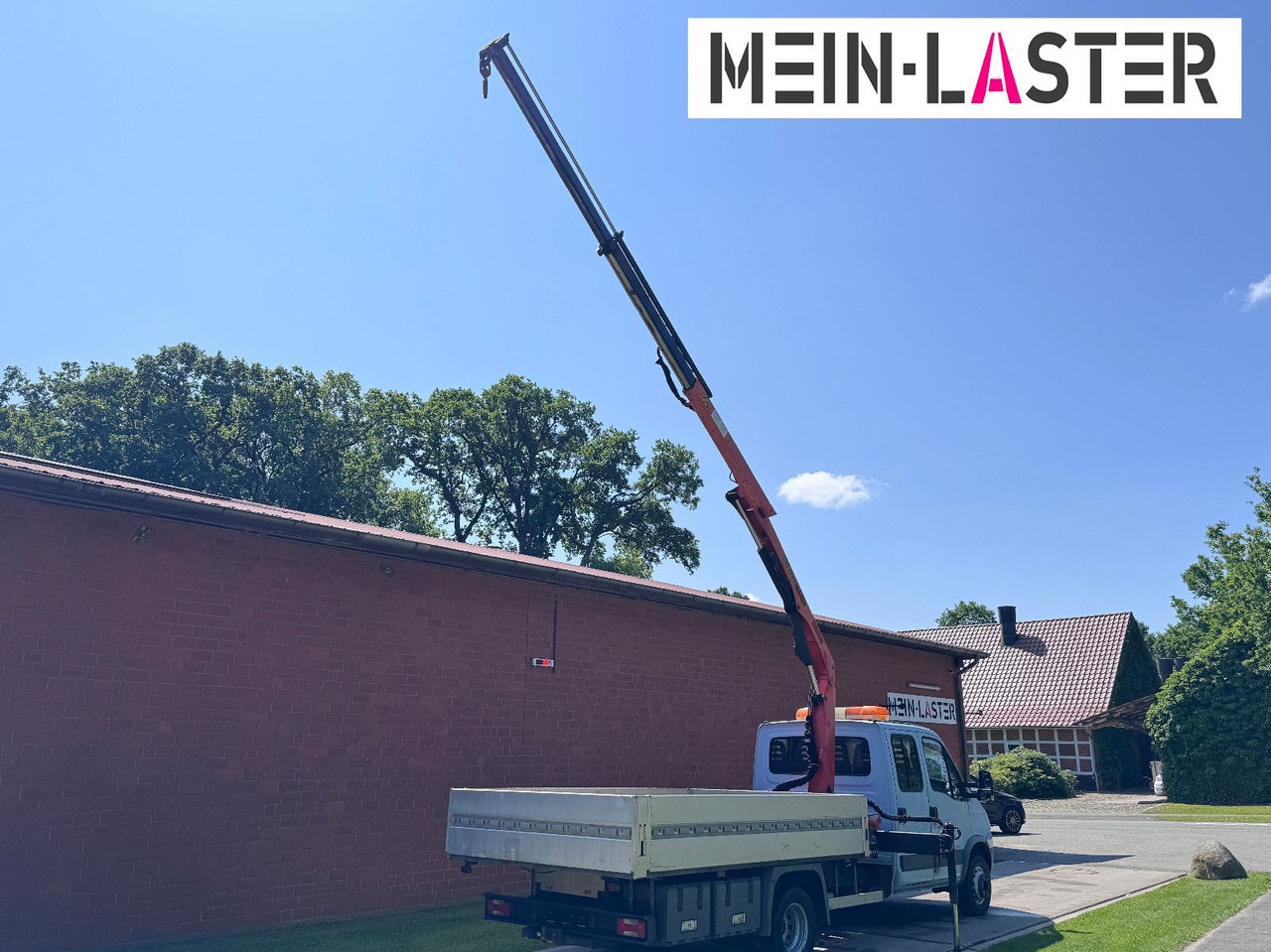 Iveco 65C180 3.0d Palfinger PK 6500 7 Sitzer NL 2300kg - Van flatbed, Van kombi: gambar 5 Iveco 65C180 3.0d Palfinger PK 6500 7 Sitzer NL 2300kg - Van flatbed, Van kombi: gambar 5