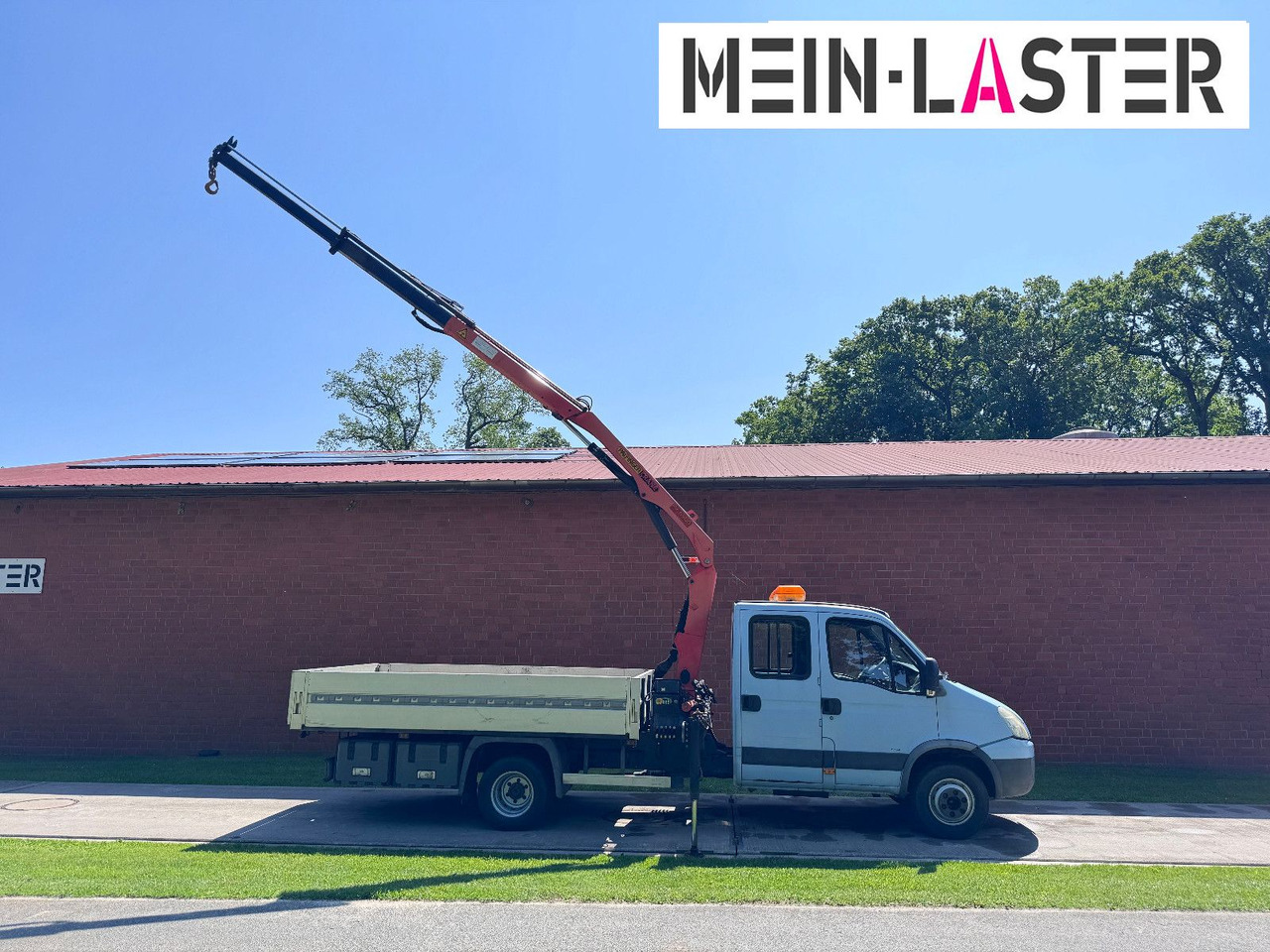 Iveco 65C180 3.0d Palfinger PK 6500 7 Sitzer NL 2300kg - Van flatbed, Van kombi: gambar 3 Iveco 65C180 3.0d Palfinger PK 6500 7 Sitzer NL 2300kg - Van flatbed, Van kombi: gambar 3