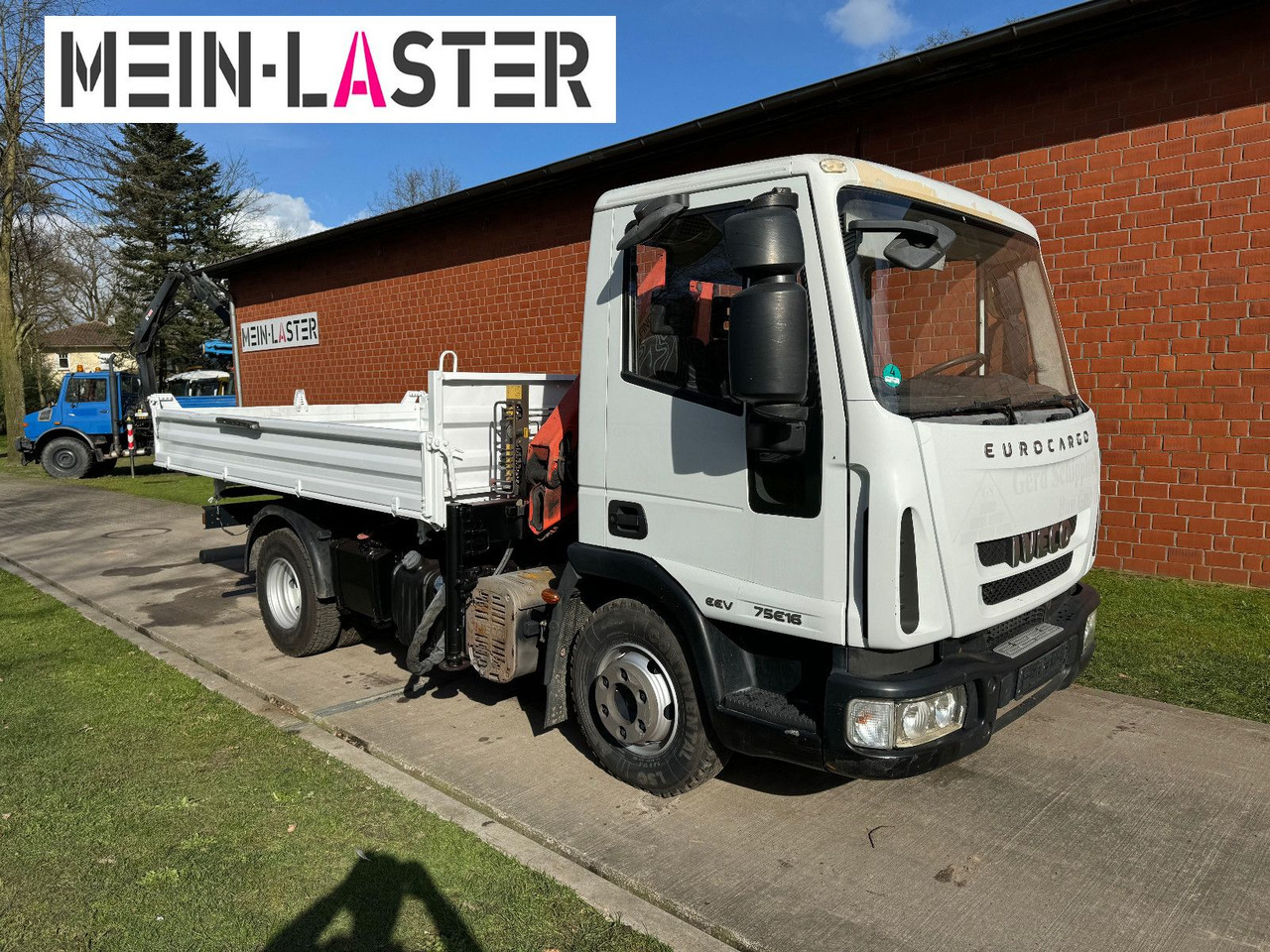 Iveco ML75E16 3 S-Kipper Kran PK 9,4m-550 kg Greifer - Van jungkit: gambar 2 Iveco ML75E16 3 S-Kipper Kran PK 9,4m-550 kg Greifer - Van jungkit: gambar 2