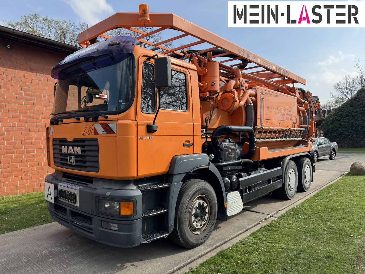 MAN FE 410 Assmann Saug HD Spüler Recycling + FB. - Truk vakum: gambar 2 MAN FE 410 Assmann Saug HD Spüler Recycling + FB. - Truk vakum: gambar 2