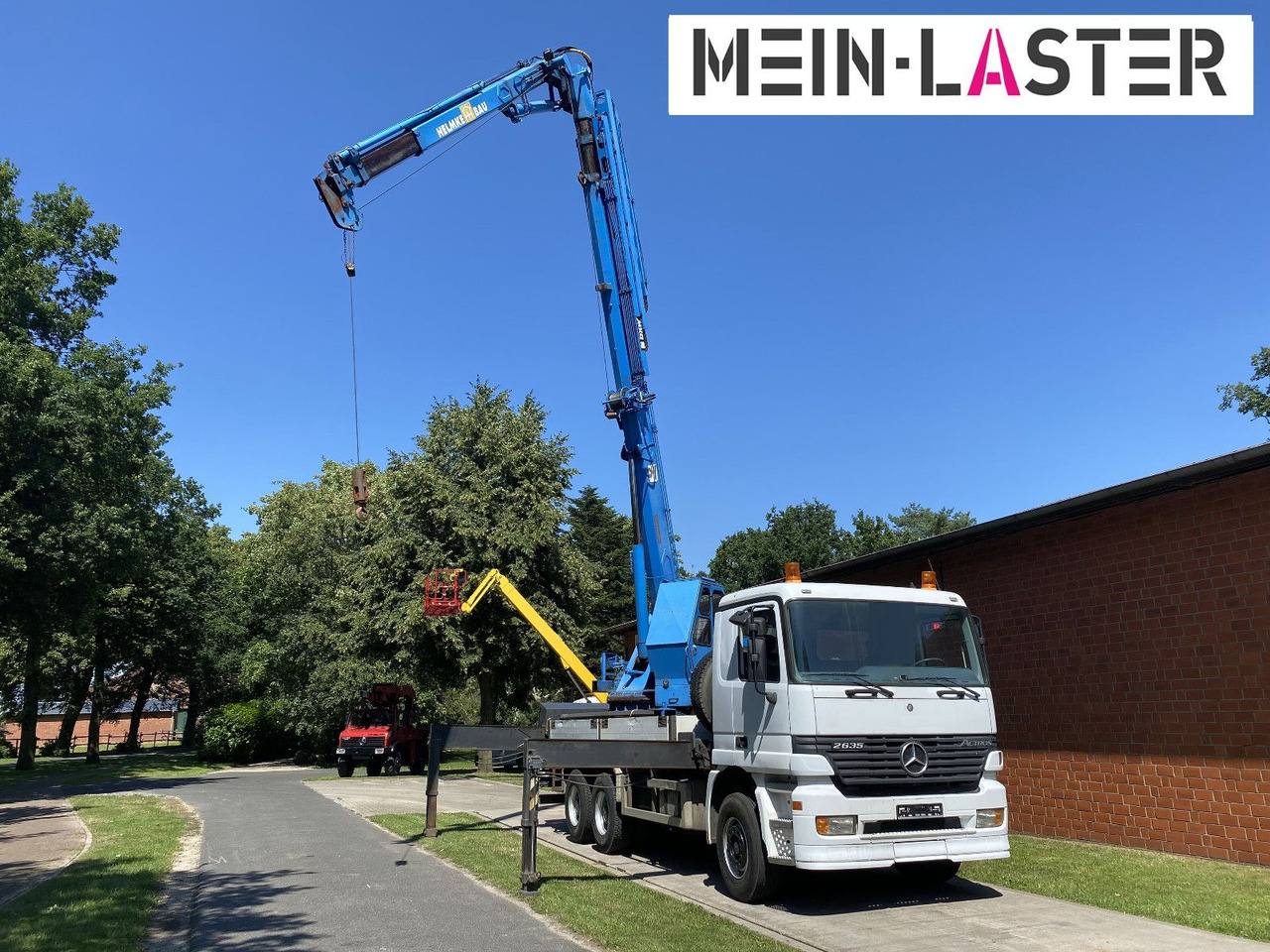 Mercedes-Benz 3335 V6 MKG 550 Ta2-a2 -46m 420 kg Funk - Truk derek: gambar 2 Mercedes-Benz 3335 V6 MKG 550 Ta2-a2 -46m 420 kg Funk - Truk derek: gambar 2