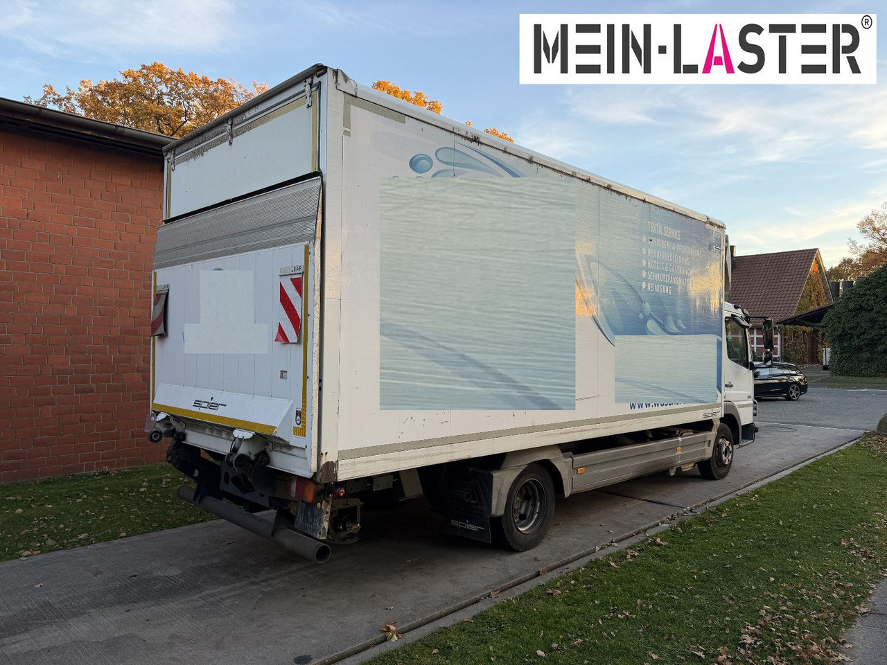 Mercedes-Benz Atego 816 LBW Klima 3 Sitzer - Van box: gambar 4 Mercedes-Benz Atego 816 LBW Klima 3 Sitzer - Van box: gambar 4