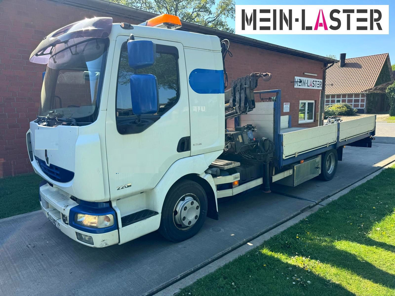 Renault Midlum 220 HMF 683 K4 15m-400 Kg Funk Seilwinde - Truk derek: gambar 2 Renault Midlum 220 HMF 683 K4 15m-400 Kg Funk Seilwinde - Truk derek: gambar 2