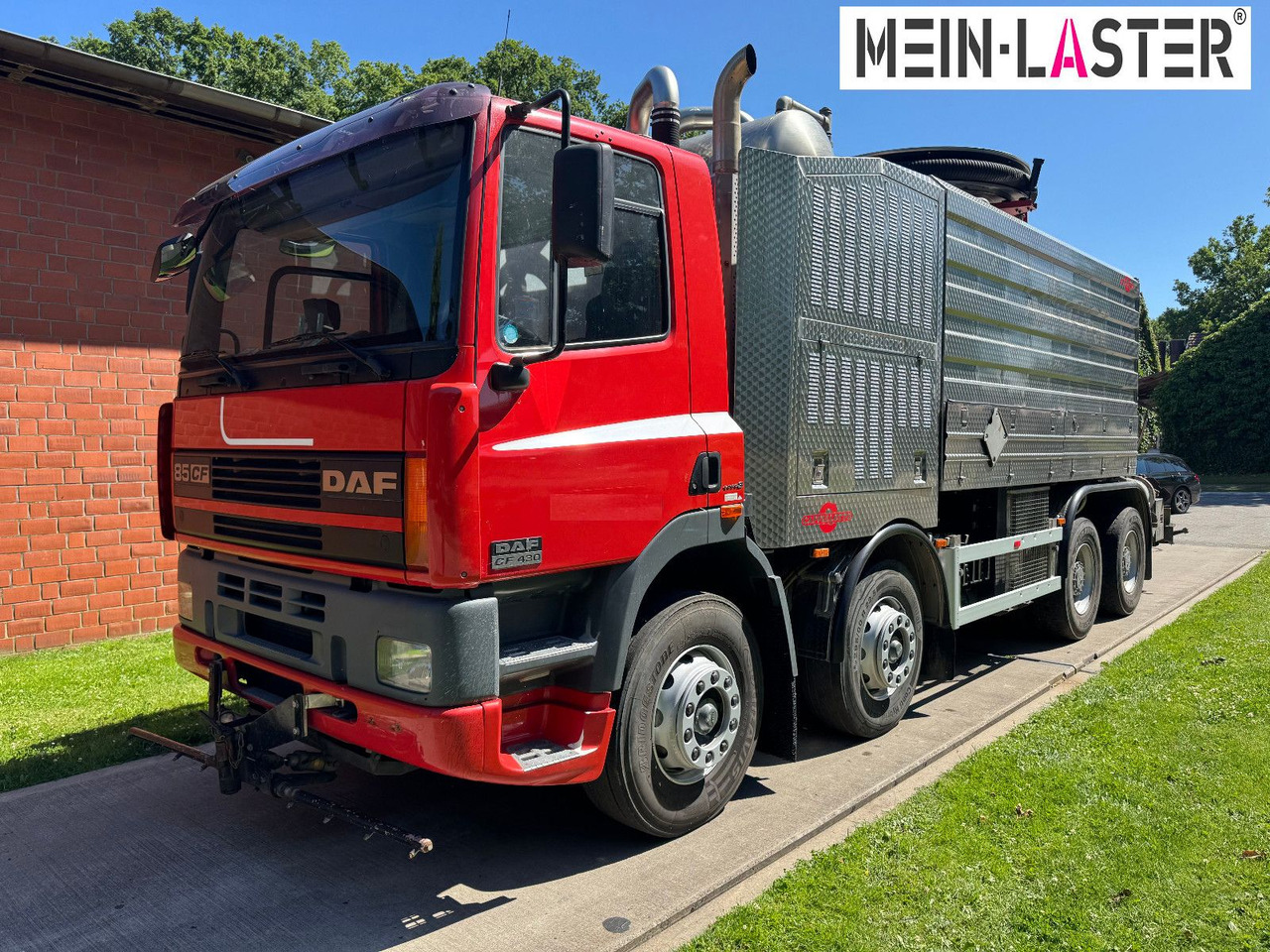 Scania G 450 8x4 Kaiser Twister Komfort V2A Funk - Truk vakum: gambar 2 Scania G 450 8x4 Kaiser Twister Komfort V2A Funk - Truk vakum: gambar 2