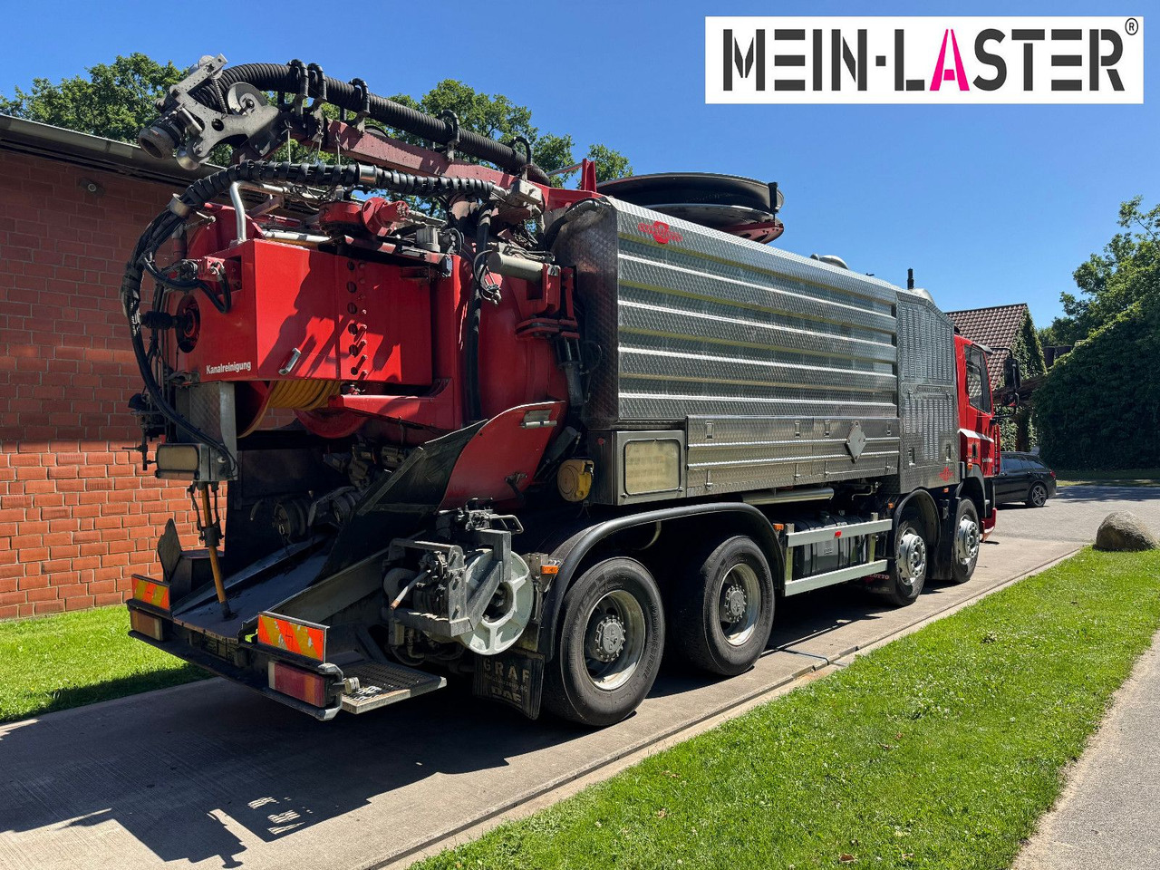 Scania G 450 8x4 Kaiser Twister Komfort V2A Funk - Truk vakum: gambar 4 Scania G 450 8x4 Kaiser Twister Komfort V2A Funk - Truk vakum: gambar 4