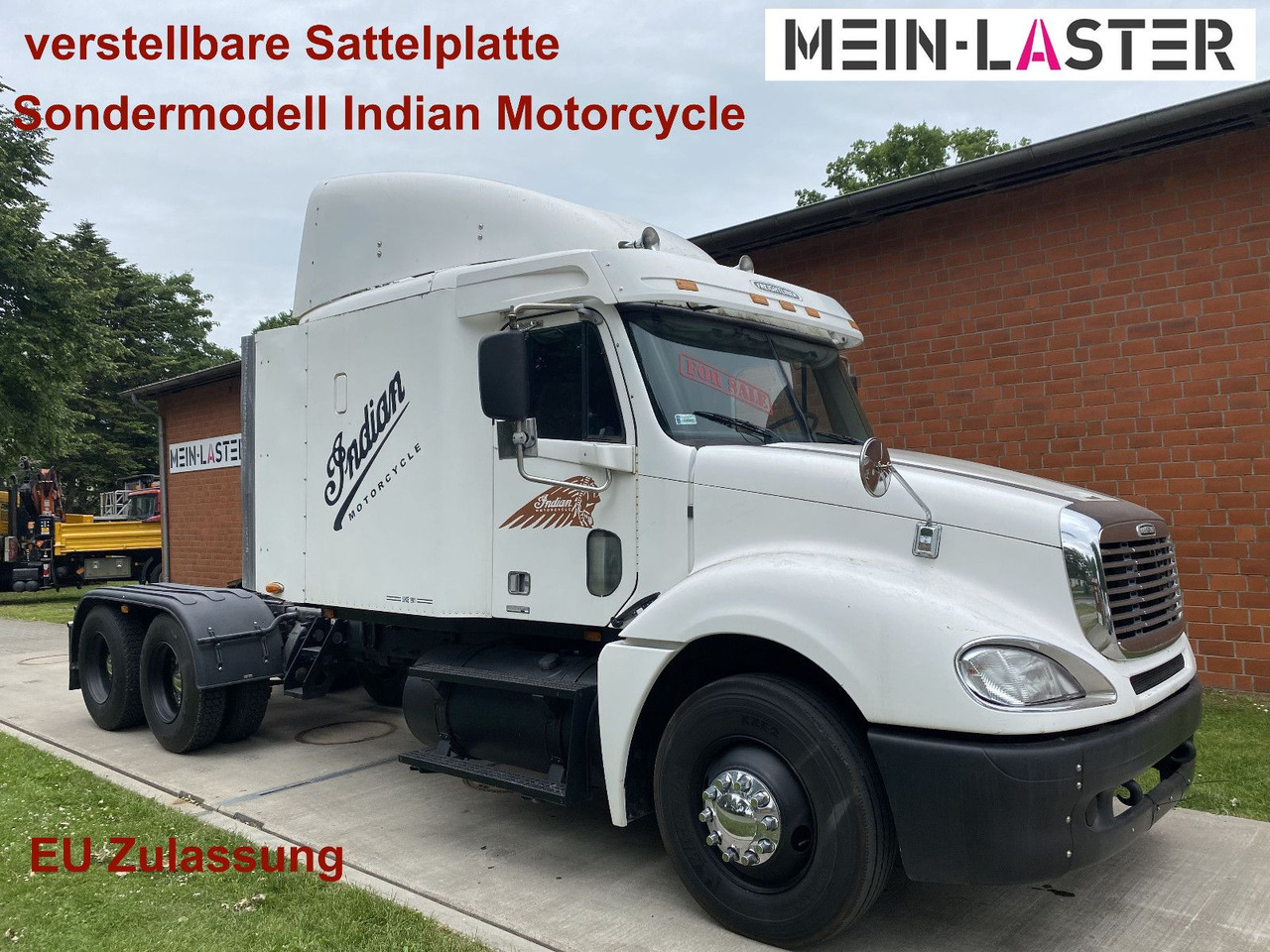 Freightliner Indian Motorcycle verst. Sattelplatte EU Zulassu - Tractor head: gambar 1 Freightliner Indian Motorcycle verst. Sattelplatte EU Zulassu - Tractor head: gambar 1