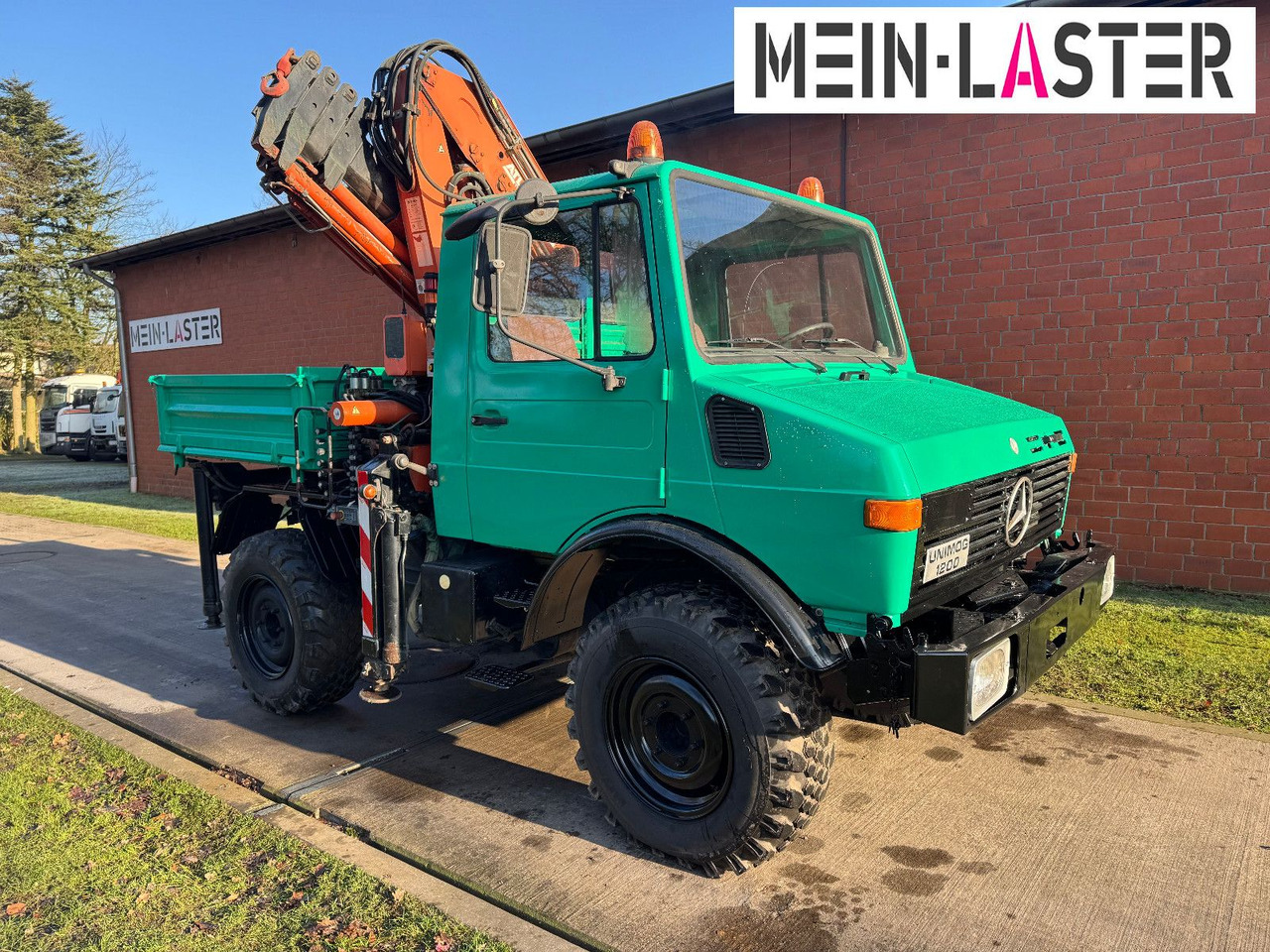Unimog U 1200 Atlas 75.2 Kran 14 m Funk FB *1. Hand - Truk derek, Truk jungkit: gambar 4 Unimog U 1200 Atlas 75.2 Kran 14 m Funk FB *1. Hand - Truk derek, Truk jungkit: gambar 4