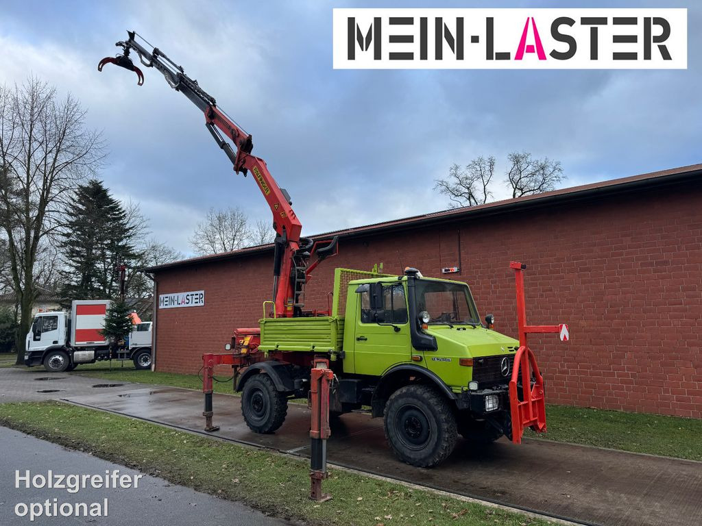 Unimog U 1650 PK 10500 Kran 15 m max. 3,9 t Seilwinde - Truk derek: gambar 2 Unimog U 1650 PK 10500 Kran 15 m max. 3,9 t Seilwinde - Truk derek: gambar 2