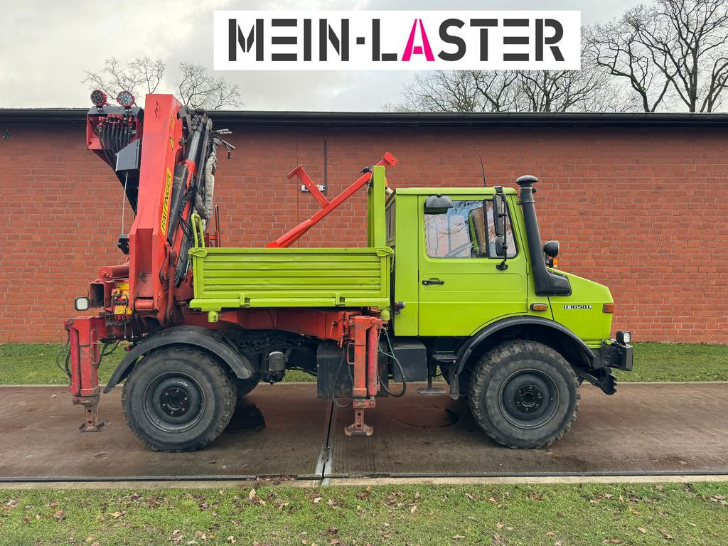 Unimog U 1650 PK 10500 Kran 15 m max. 3,9 t Seilwinde - Truk derek: gambar 4 Unimog U 1650 PK 10500 Kran 15 m max. 3,9 t Seilwinde - Truk derek: gambar 4