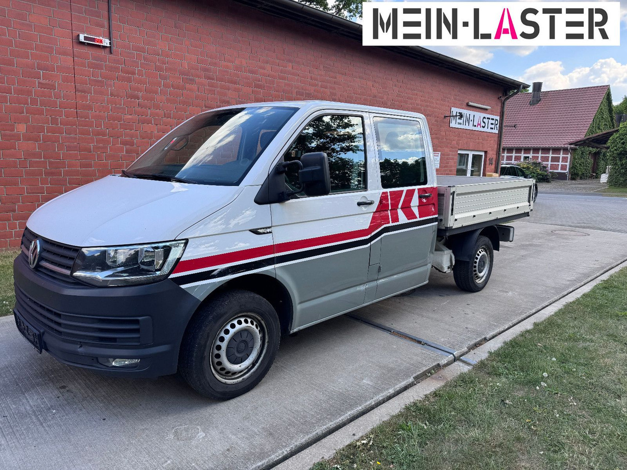 Volkswagen VW T6 2.0 TDI Doka Pritsche 6 Sitzer TÜV 5-27 - Van flatbed, Van kombi: gambar 2 Volkswagen VW T6 2.0 TDI Doka Pritsche 6 Sitzer TÜV 5-27 - Van flatbed, Van kombi: gambar 2