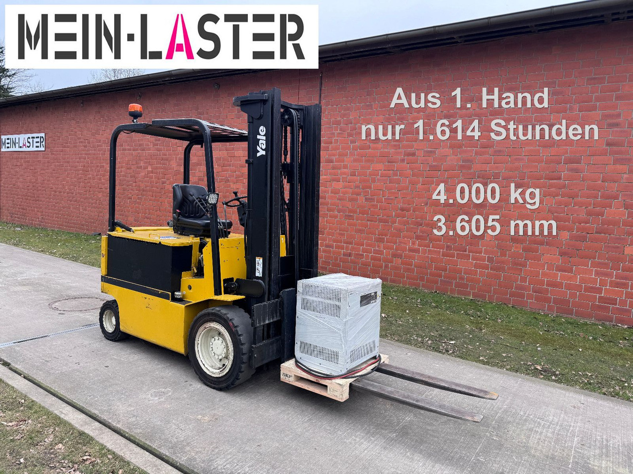 Yale ERP 40 AKE 4.000 kg - 3,6 m Zusatzhydraulik 1.Hd - Forklift listrik: gambar 1 Yale ERP 40 AKE 4.000 kg - 3,6 m Zusatzhydraulik 1.Hd - Forklift listrik: gambar 1