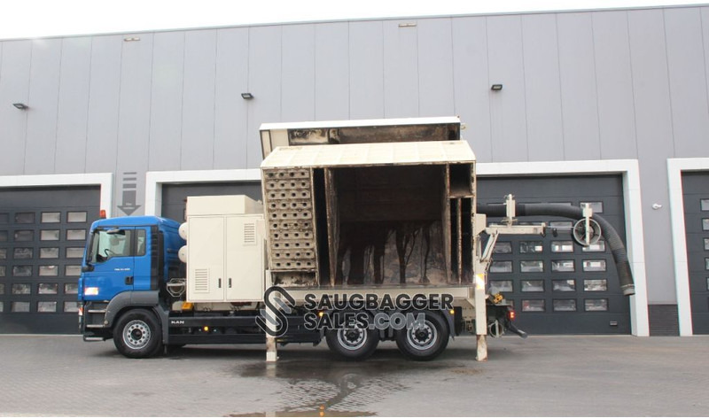 Truk vakum MAN TGS 35.480 RSP Saugbagger: gambar 18