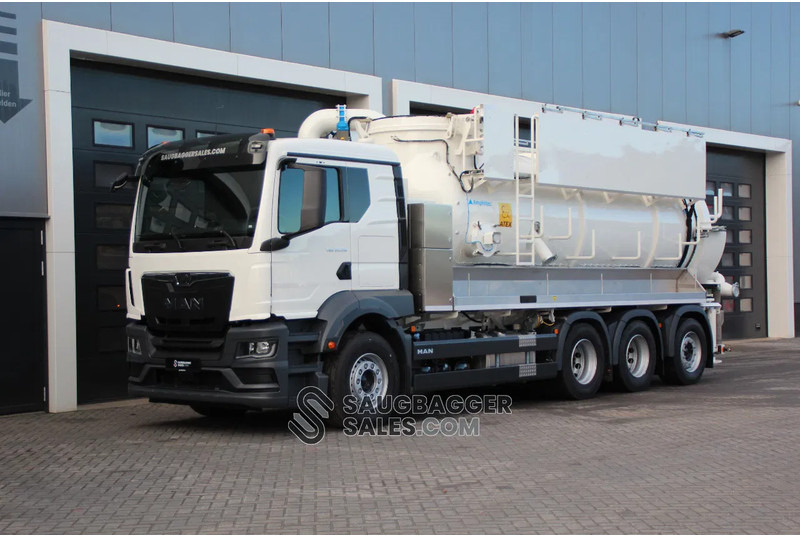 MAN TGS 35.520 8x4 MAN Amphitec Vortex 9000 - Truk vakum: gambar 1 MAN TGS 35.520 8x4 MAN Amphitec Vortex 9000 - Truk vakum: gambar 1