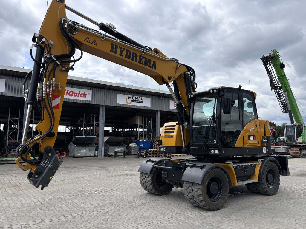 Hydrema MX17G - Ekskavator roda: gambar 1 Hydrema MX17G - Ekskavator roda: gambar 1