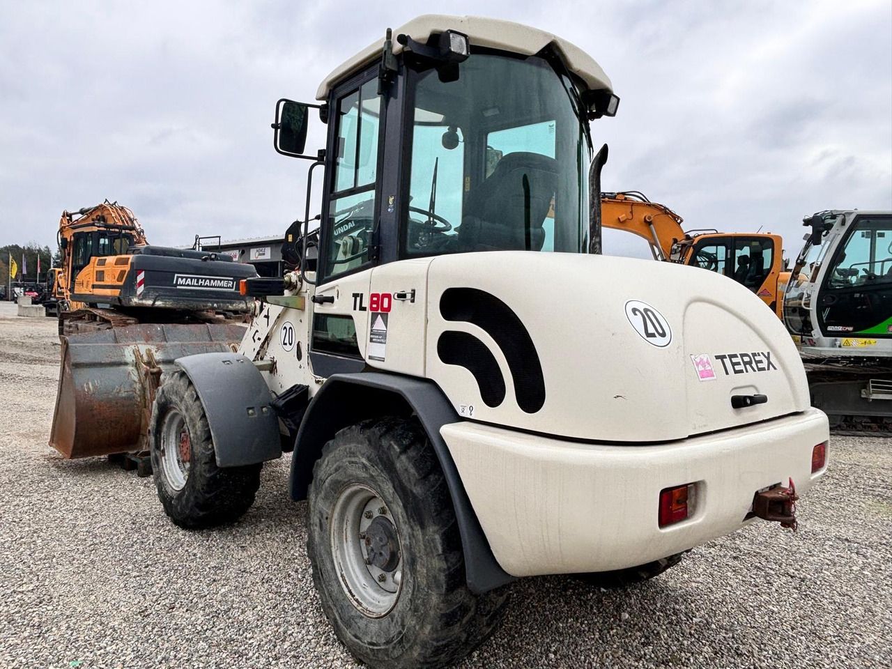 Terex TL 80 - Wheel loader: gambar 1 Terex TL 80 - Wheel loader: gambar 1