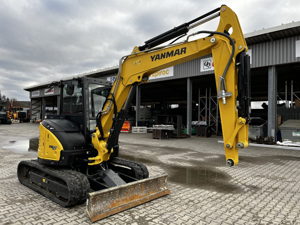 Yanmar VIO 57-6B - Ekskavator mini: gambar 2 Yanmar VIO 57-6B - Ekskavator mini: gambar 2