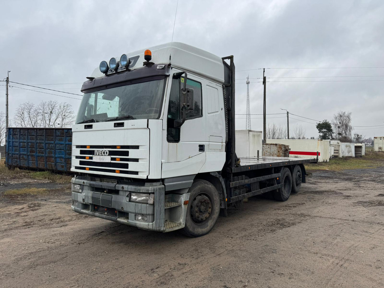IVECO Eurostar 380 - Truk flatbed: gambar 3 IVECO Eurostar 380 - Truk flatbed: gambar 3