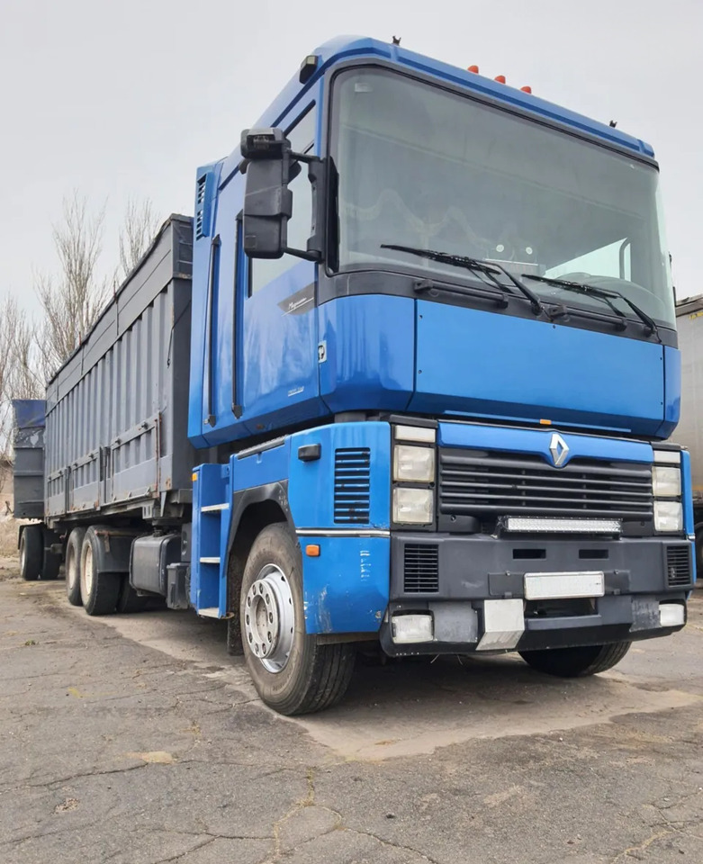 RENAULT Magnum 430 6x2 Grain truck - Truk flatbed: gambar 1 RENAULT Magnum 430 6x2 Grain truck - Truk flatbed: gambar 1