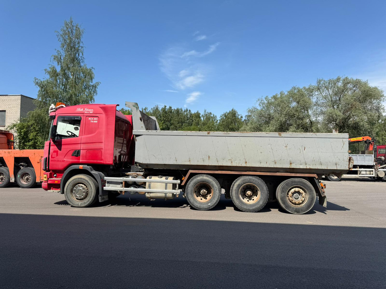 SCANIA 144G.530 - Truk jungkit: gambar 4 SCANIA 144G.530 - Truk jungkit: gambar 4