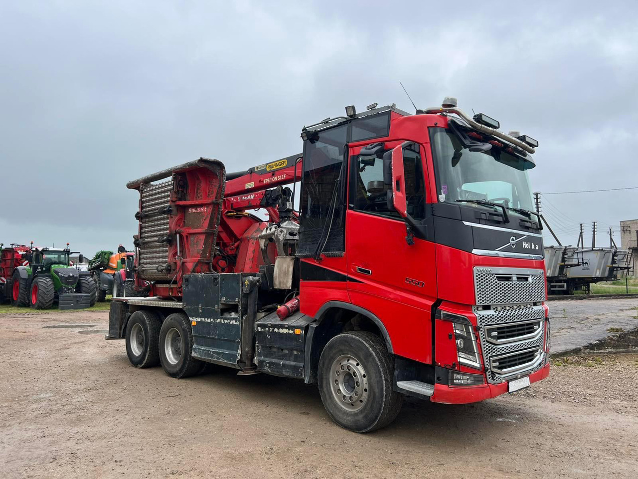 VOLVO FH16.550 - Pemotong kayu: gambar 1 VOLVO FH16.550 - Pemotong kayu: gambar 1