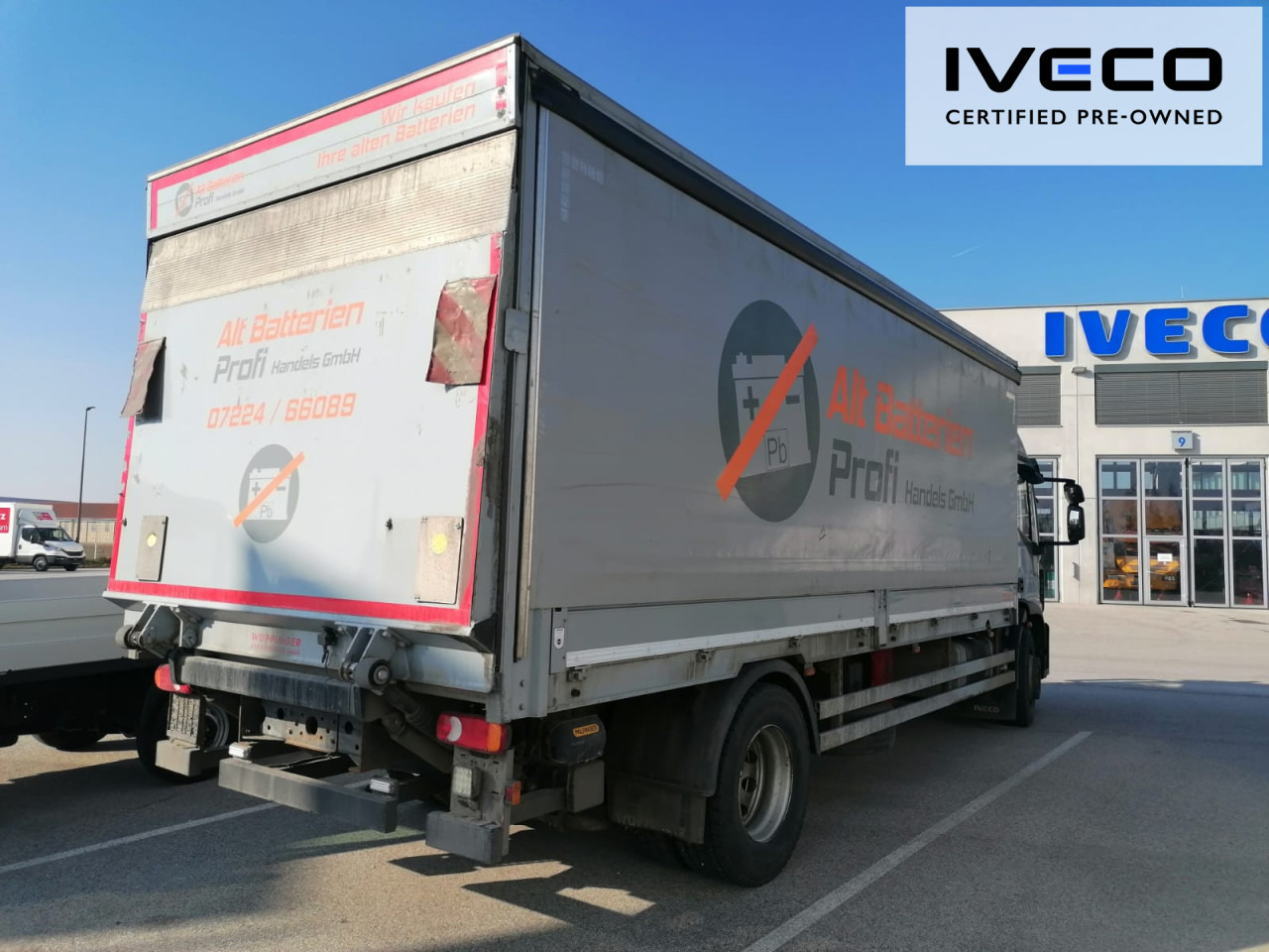 IVECO Eurocargo ML180E32/PEVI_C Euro6 Klima Luftfeder ZV - Truk dengan terpal samping: gambar 5 IVECO Eurocargo ML180E32/PEVI_C Euro6 Klima Luftfeder ZV - Truk dengan terpal samping: gambar 5