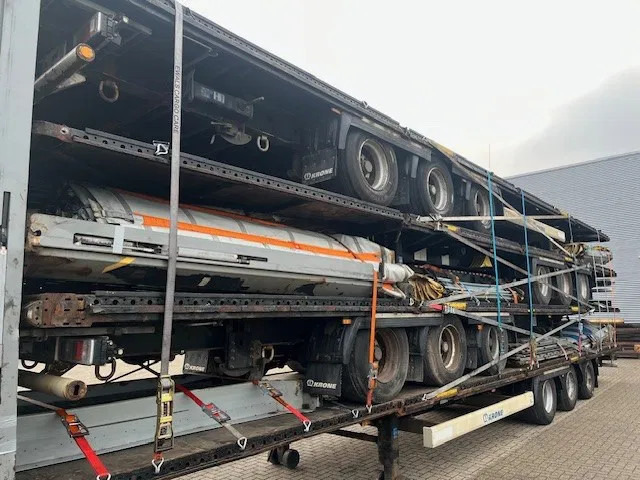 Krone multiple 2014 & 2015 XL P400 mega huckepack curtain sided trailer stacks - Semi-trailer kotak tertutup: gambar 5 Krone multiple 2014 & 2015 XL P400 mega huckepack curtain sided trailer stacks - Semi-trailer kotak tertutup: gambar 5