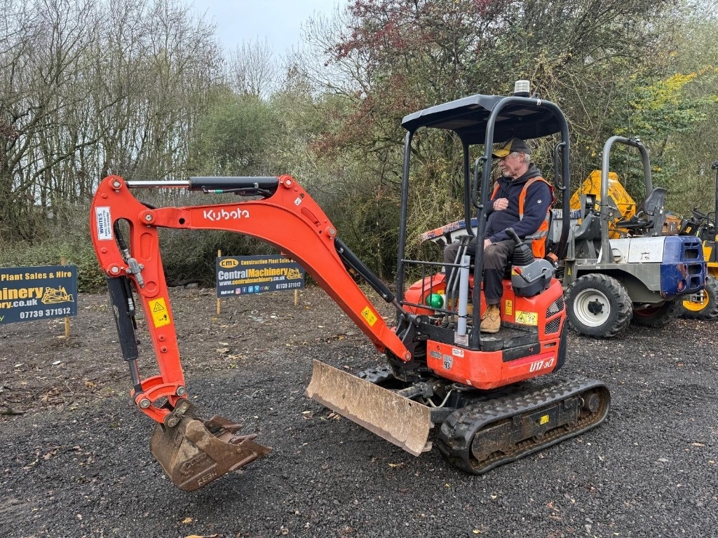 Kubota U 17-3 - Ekskavator mini: gambar 4 Kubota U 17-3 - Ekskavator mini: gambar 4