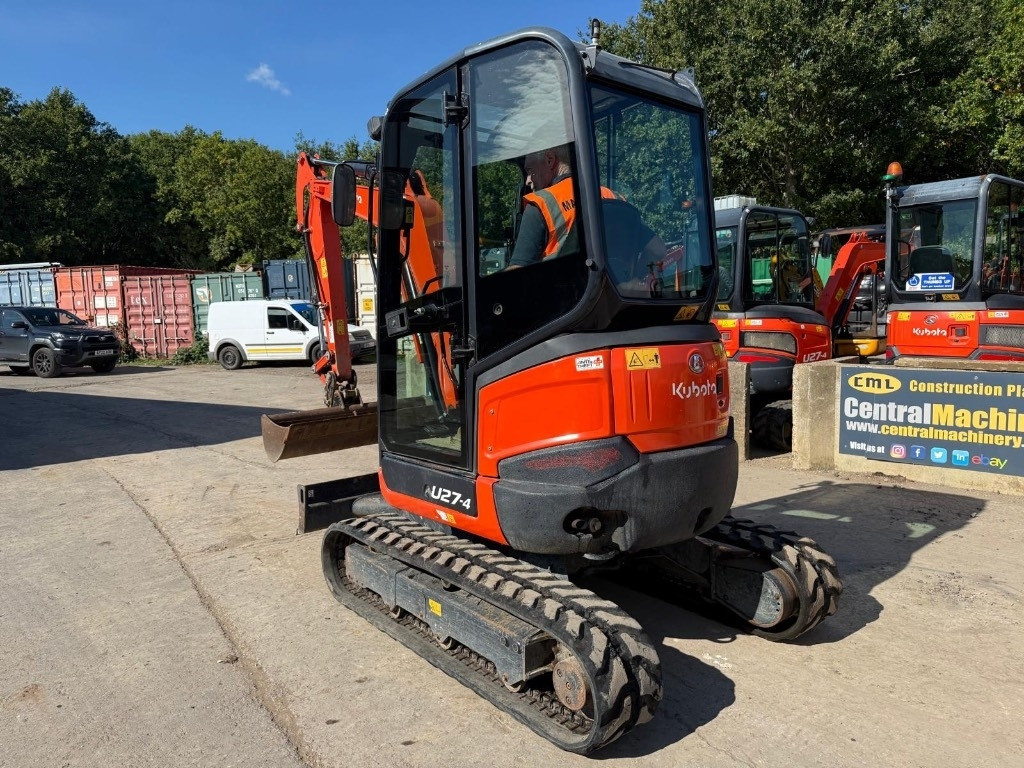 Kubota U 27-4 - Ekskavator mini: gambar 4 Kubota U 27-4 - Ekskavator mini: gambar 4